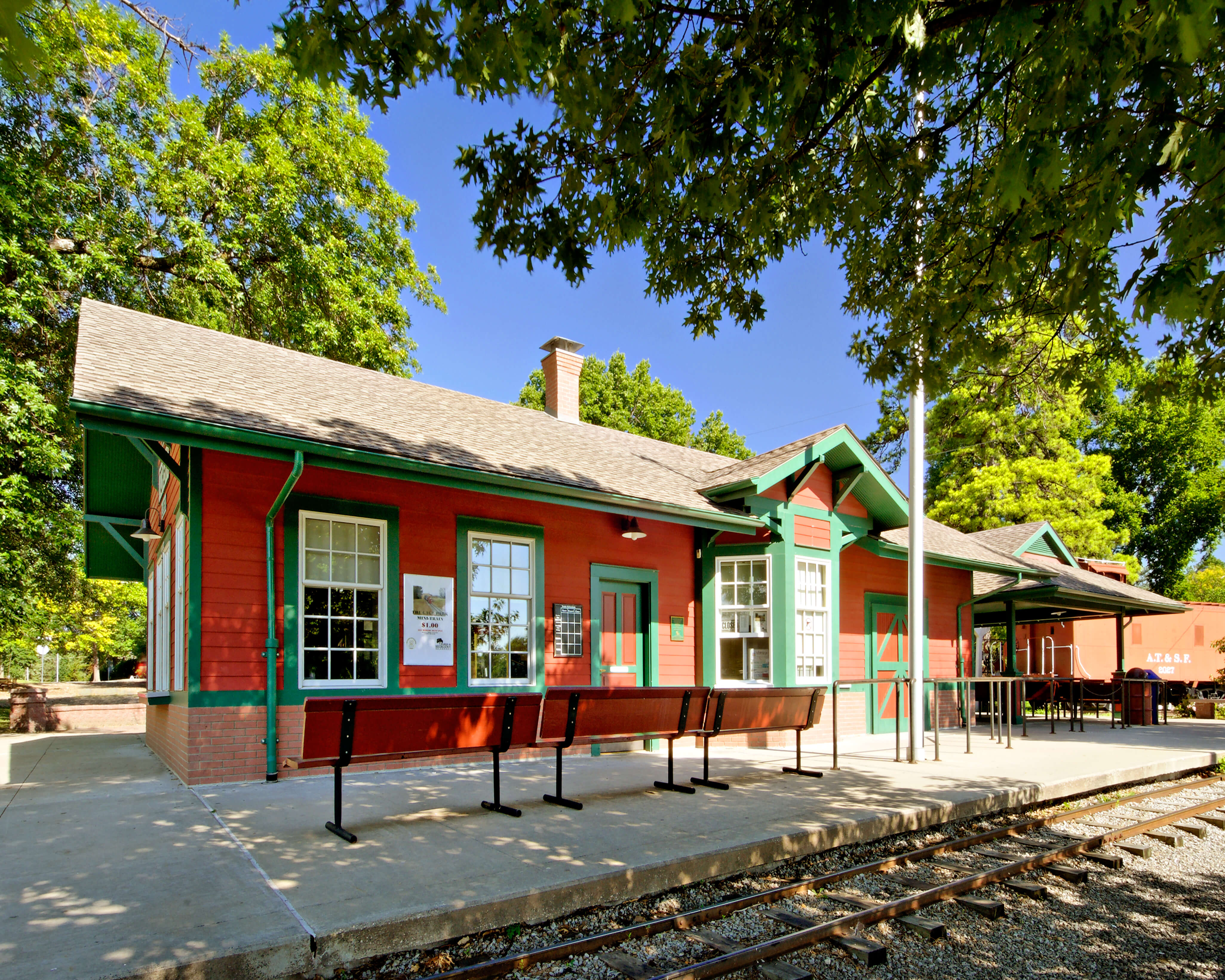 Gage Park Mini Train Depot Community Schwerdt Design Group